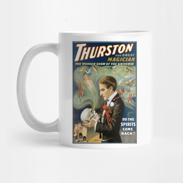 Vintage Magic Poster Art, Thurston the Great by MasterpieceCafe